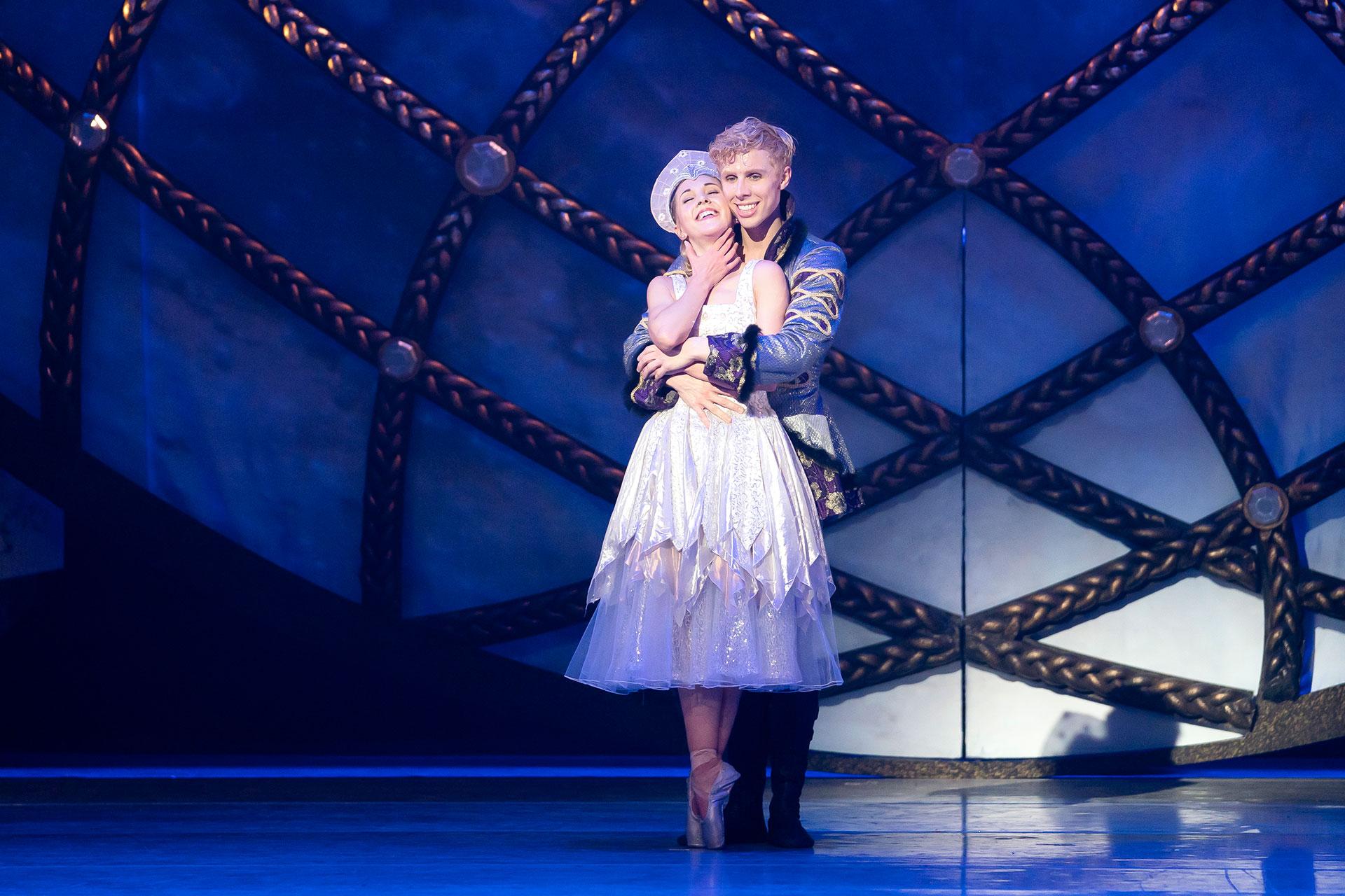 Antoinette Brooks-Daw and Sean Bates in Cinderella