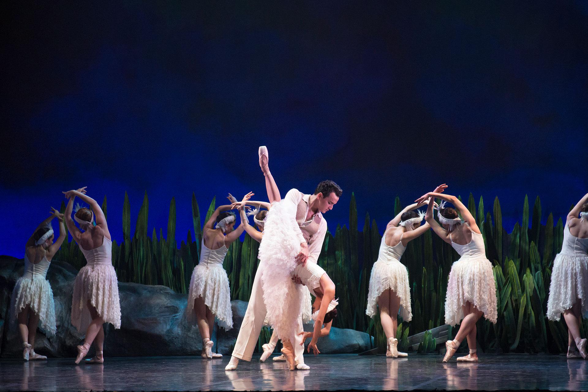 As Anthony falls for Odette, so she falls for him