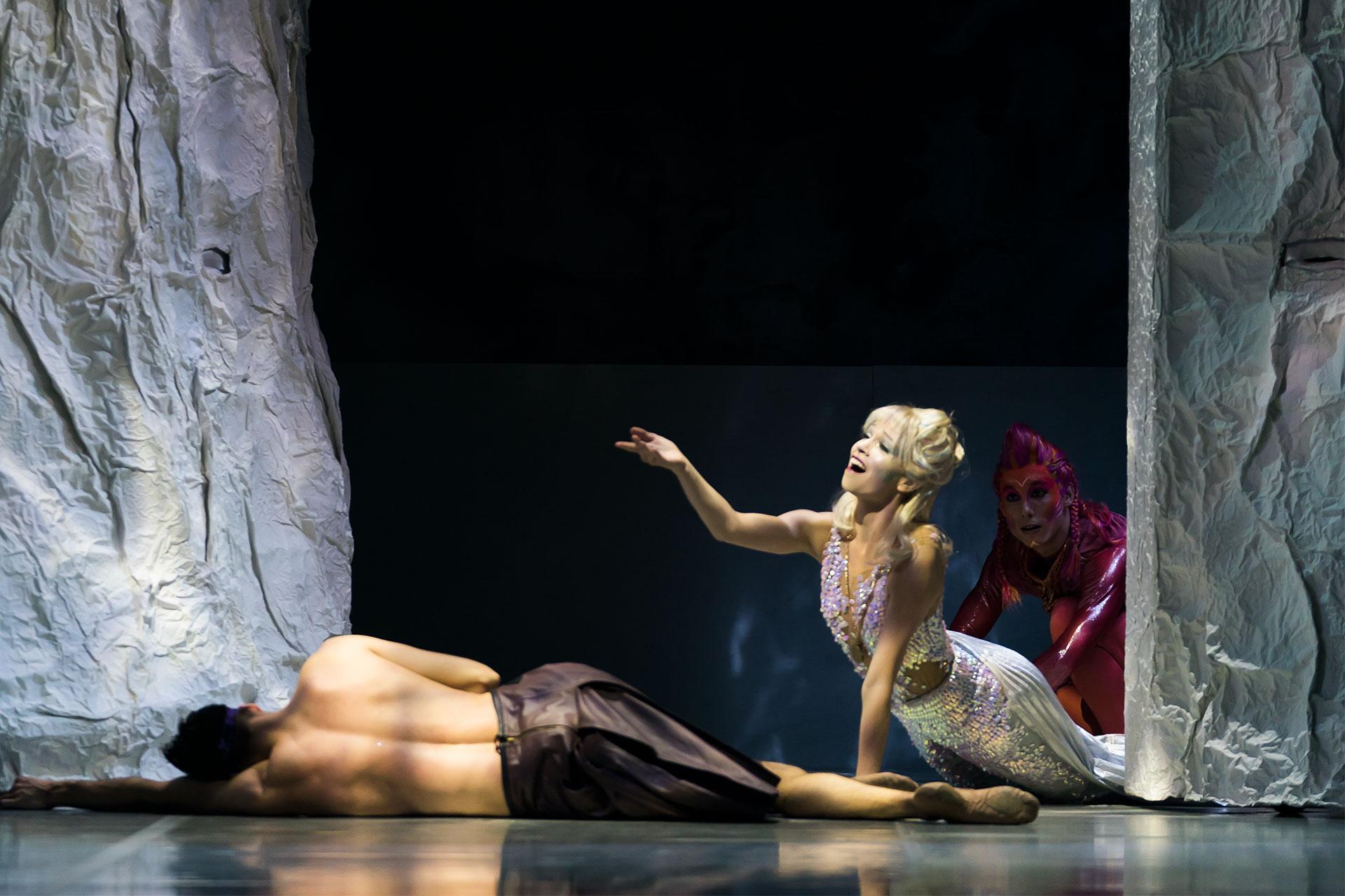 Marilla sings with joy as she delivers the shipwrecked Prince Adair safely ashore