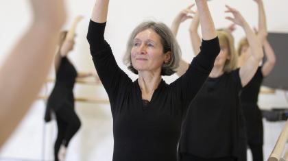 Academy of Northern Ballet Over 50s class 